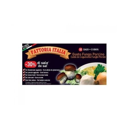 Caldo cogumelo qua. fattoria italia 110g
