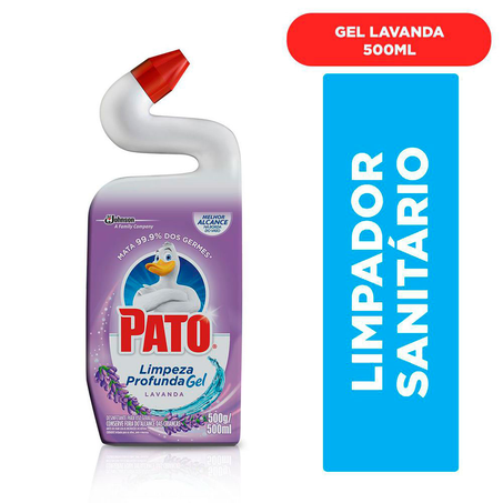 Desinfetante Sanitário Pato Gel Lavanda 500Ml