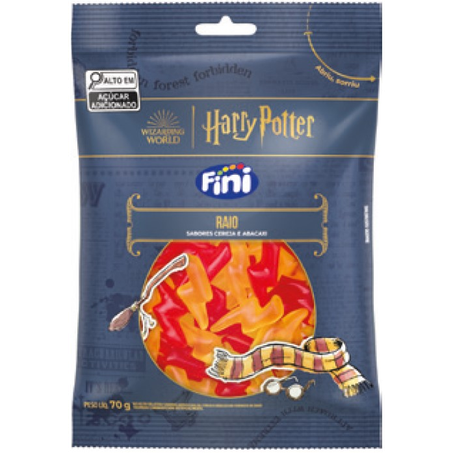 Bala Fini Harry Potter Raio 70g