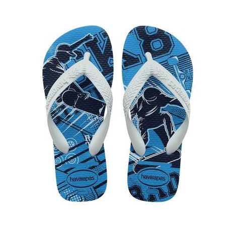 CHINELO HAVAIANAS KIDS N.B. LG BRASIL TRQ/MAR 20
