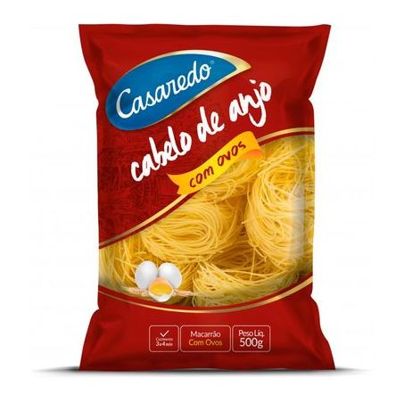 MACARRAO CASAREDO CABELO DE ANJO 500G