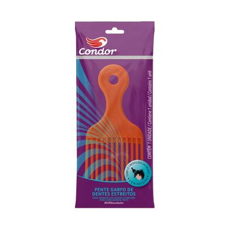 Pente Garfo com Dentes Estreitos Condor 1UN
