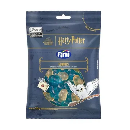 Bala fini gelatina harry potter edwiges 70g