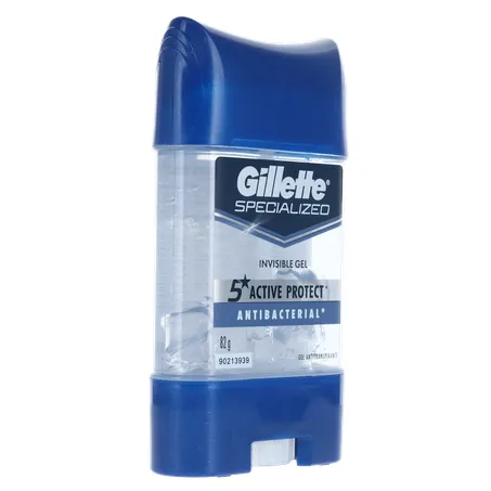 Desodorante Gel Gillete 82g Clear Antibacteriano 360-32