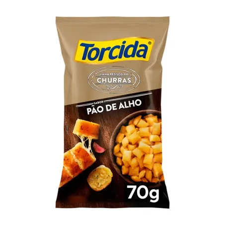 SALG TORCIDA PAO DE ALHO 70G
