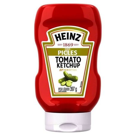 KETCHUP HEINZ PICLES 397G