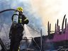 VÍDEO: Casa é destruída por incêndio em São Miguel do Oeste