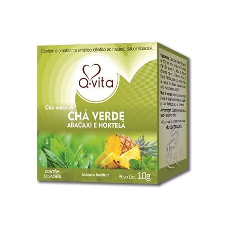 CHA QVITA ABACAXI E HORTELA 10 SACH