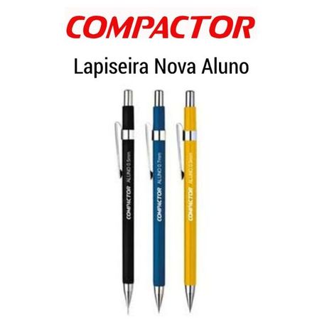 Lapiseira compactor 0.7 aluno metalico