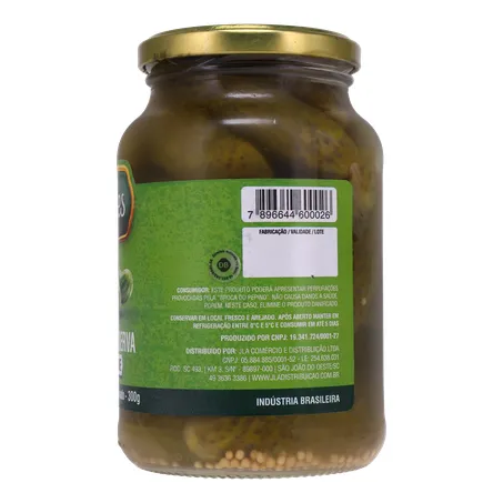 Pepino em Conserva Quintães Vidro 300G 360-10