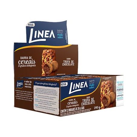 Barra cereal linea 20g trufa chocolate