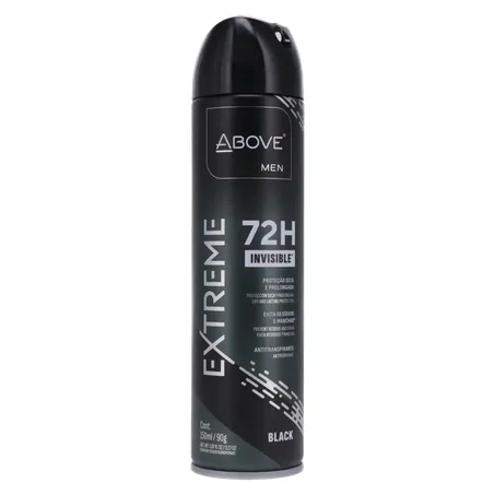 Desodorante Aerossol Above 90g - Masculino - Extreme Black