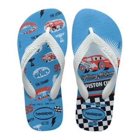 SAND HAV KIDS CARS BRANCO/AZUL 35/36