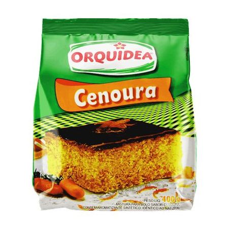 Mistura bolo orquidea cenoura 350g