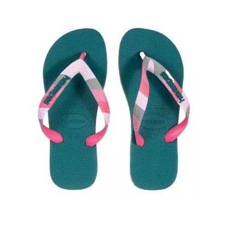 CHINELO HAVAIANAS TOP VERANO VERDE FOLHAGEM 33/34