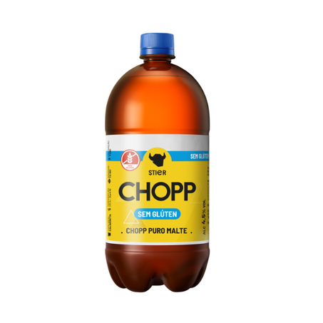 CHOPP STIER PILSEN S/GLÚTEN PET 1L