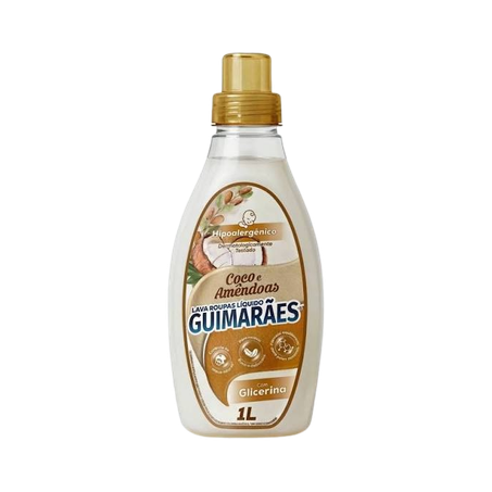 Lava roupas liquido guimaraes hipoalergico 1l