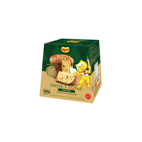 Panettone Zaeli 500g Frutas