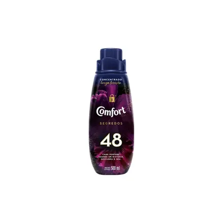 Amaciante de Roupas Comfort Segredos Frasco 500ml