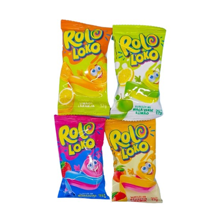 BALA DANILLA 12G GELATINA ROLO LOKO