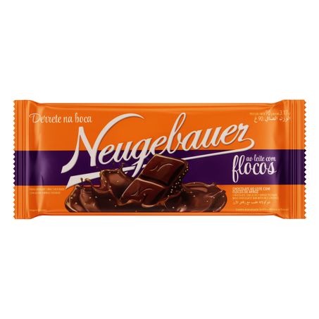 CHOCOLATE AO LEITE COM FLOCOS NEUGEBAUER