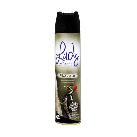Purificador ambiente aerosol lady prime madeira nobre 360ml