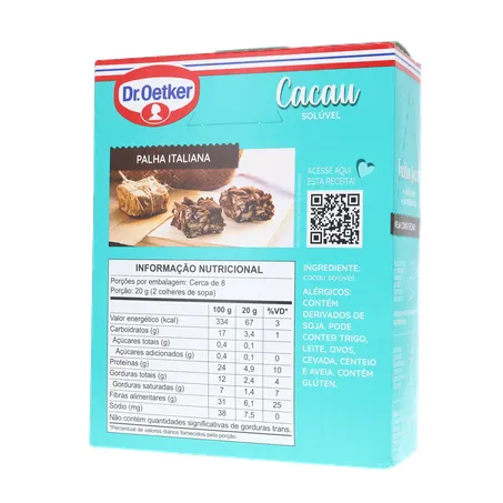 CACAU PÓ DR OETKER CAIXA 150G 360-20