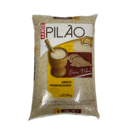 ARROZ PARBOILIZADO LONGO FINO PILAO 5KG