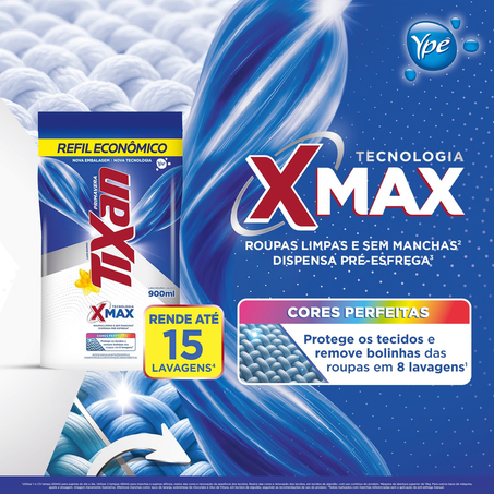 Sabão Líquido Tixan Ypê Primavera Refil 900ml 360-1