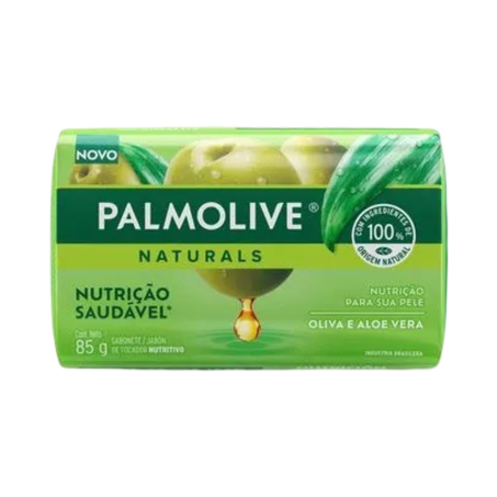 Sabonete em barra palmolive hidratação saudável 85g