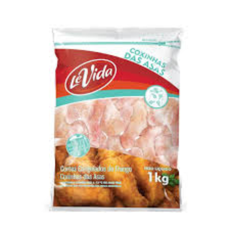 Coxinha asas le vida 1kg iqf almofada