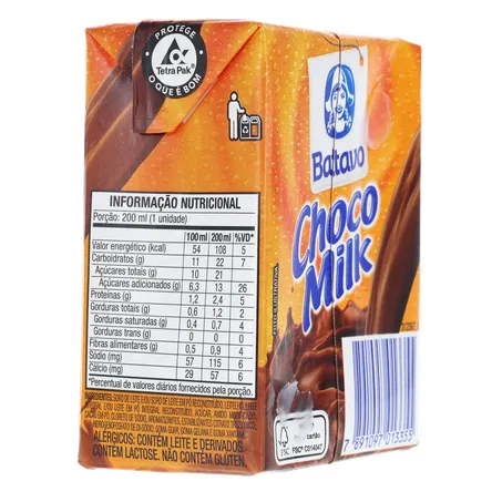 BEBIDA LÁCTEA CHOCO MILK 200ML 360-12