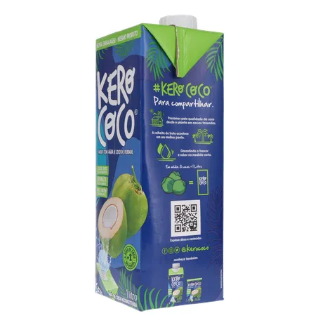 ÁGUA CÔCO KERO COCO TP 1L 360-24