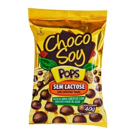 Choc.soy 40gr pops