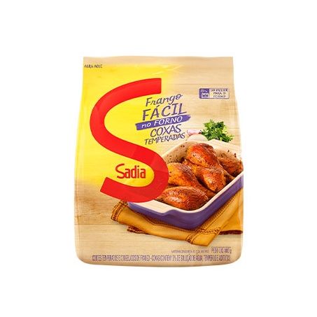 Frango sadia facil coxa temp. 800g