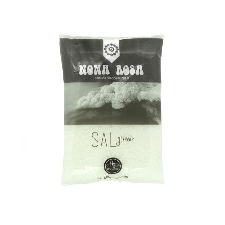 Sal grosso nona rosa 1kg