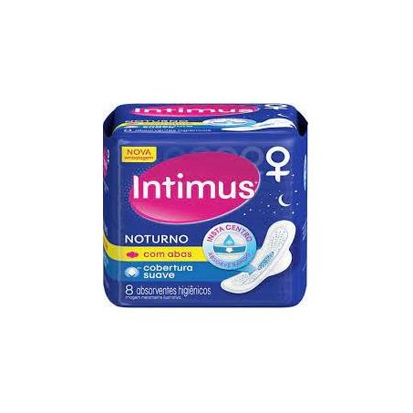 ABS INTIMUS NOTURNO SUAVE C/ABAS 8UN (023437)