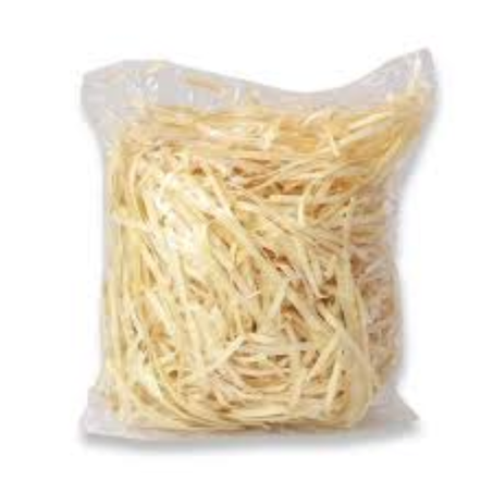 Embalagem palha crua pacote 1kg