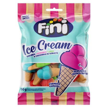 BALA DE GELATINA ICE CREAM FINI