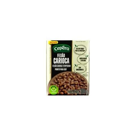 FEIJAO CARIOCA TEMPERADO CEPERA 380G