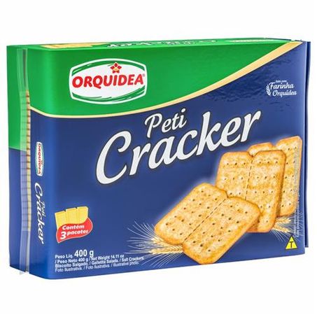 Biscoito orquidea 400g petit cracker