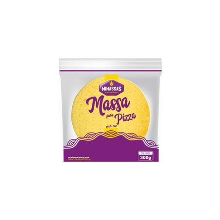 Massa para pizza mimassas pacote 300g