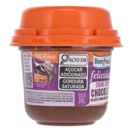 Creme choc bom principio bco-preto 160g 360-30