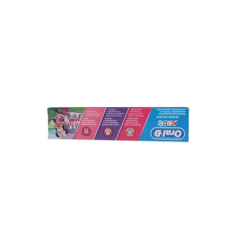 Creme Dental com Flúor Oral-b Chiclete Minnie Kids Caixa 50gr 360-19