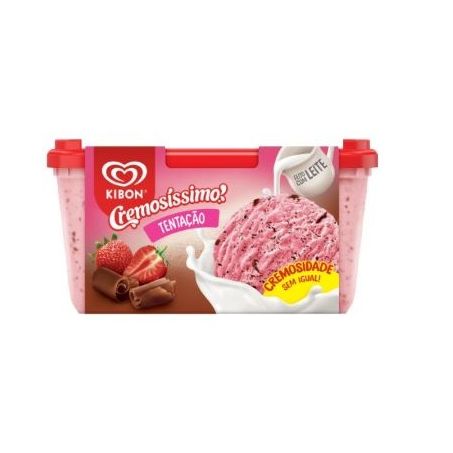 SORVETE KIBON CREMOSISSIMO 1,5L TENTACAO