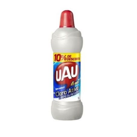 Limpador uau limp pesada cloro ativo 1l