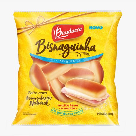 Bisnaguinha bauducco 260g
