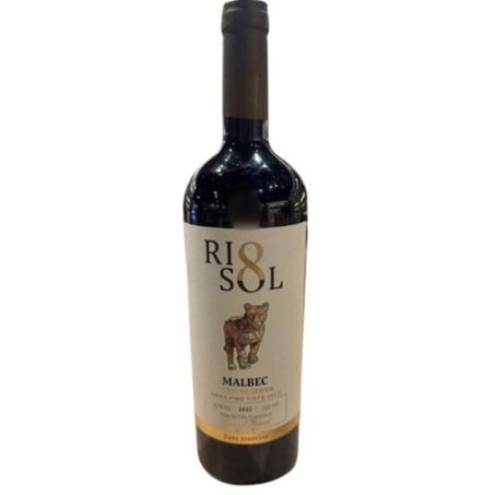 VINHO RIO SOL GRAN RESERVA MALBEC TINTO 750ML