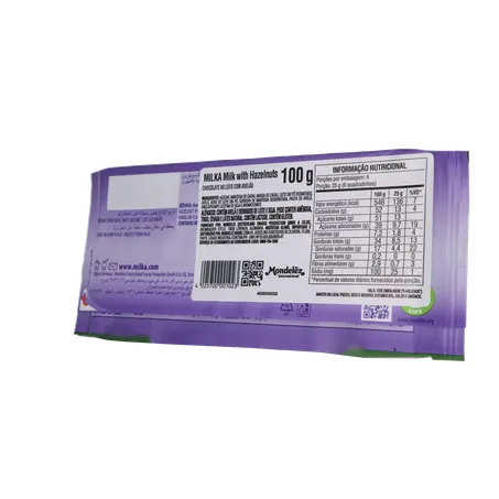 Barra de Chocolate Hazelnut Milka Avelã 100G 360-22