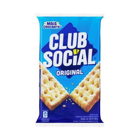 Bisc club social original 144g